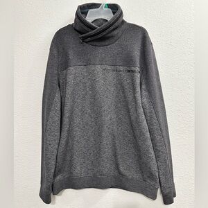 Men’s Tom Tailor Stand Up Collar Graphic Sweatshirt Size XXL